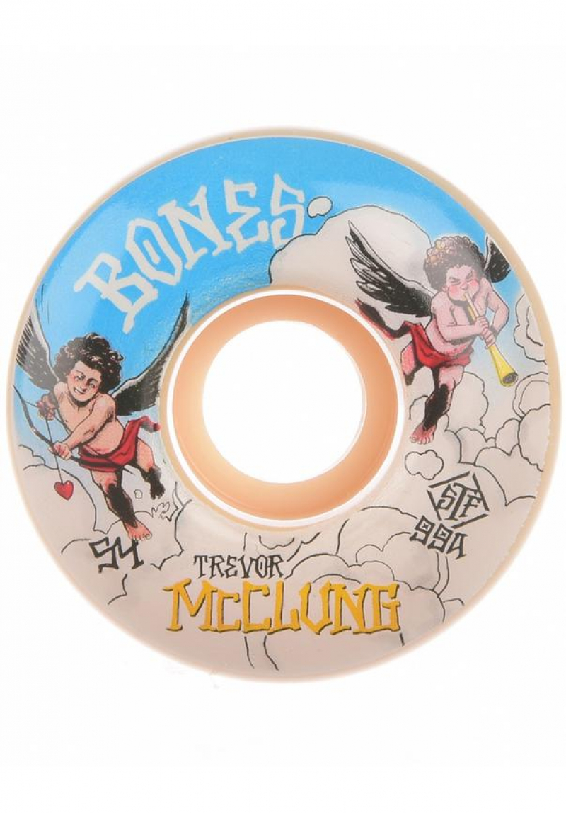 Bones 52mm 99a STF Trevor McCherubs V1 Standard Skateboard Wheels